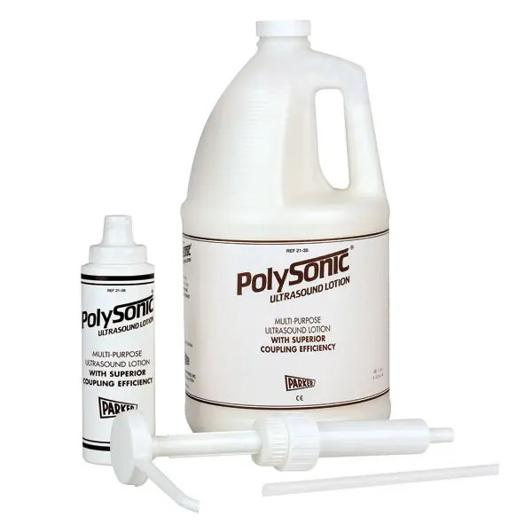 Polysonic Ultraschall-Lotion, Parker 250 ml Dispenserflasche | 12 Stück